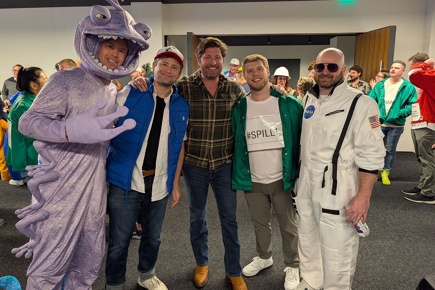 Trinity Capital office Halloween contest 2025