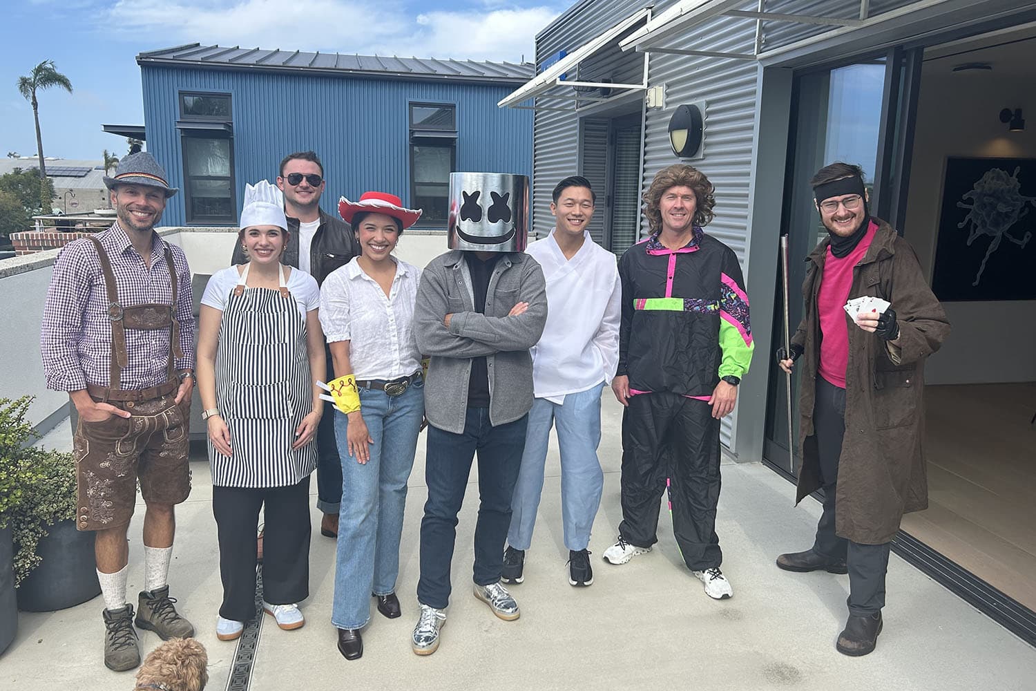 Trinity Capital San Diego office Halloween contest 2025