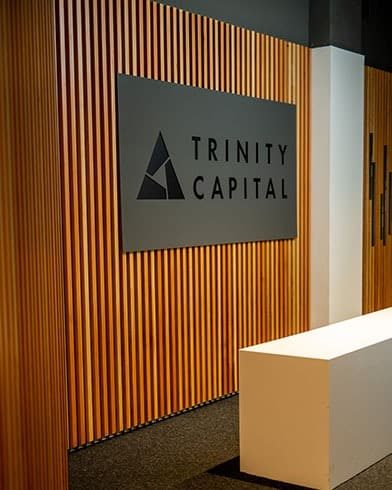 Trinity Capital office signage